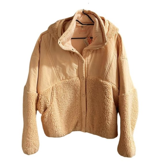 NWT Free People Movement Adventure Awaits Fleece Jacket